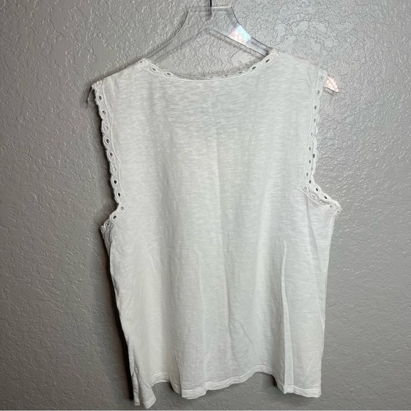 Talbots White Tank Top - Picture 5 of 7
